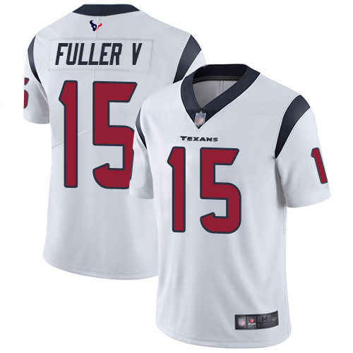 Houston Texans Limited White Men Will Fuller V Road Jersey NFL Football #15 Vapor Untouchable